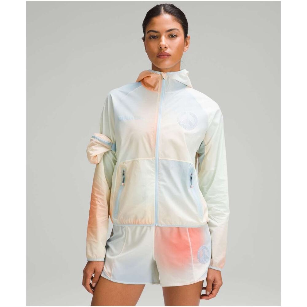 NWT Lululemon Scuba Oversized Full-Zip Hoodie Riverside Mirror Silver Size XS/S